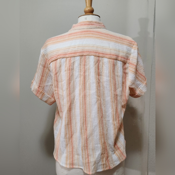 Des Petits Hauts Robinette wide striped shirt - Picture 3 of 7